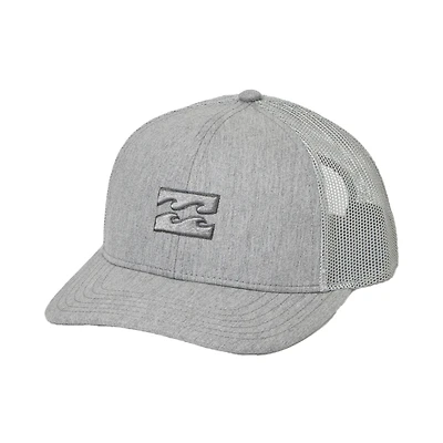 Men's Billabong Grey Heather All Day Trucker Adjustable Hat