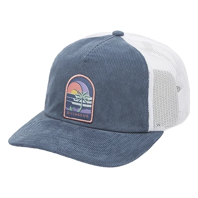 Men's Billabong Light Blue Lounge Trucker Adjustable Hat