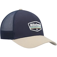 Men's Billabong Navy Walled Trucker Adjustable Snapback Hat