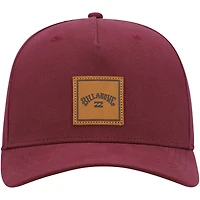 Casquette Snapback Billabong Rouge Stacked III pour hommes