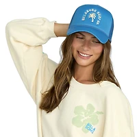 Casquette ajustable Billabong Blue Grandpa Trucker pour femme