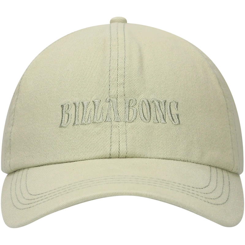 Women's Billabong Light Green Dad Cap Adjustable Hat