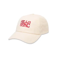Women's  Cream Billabong Adjustable Dad Hat