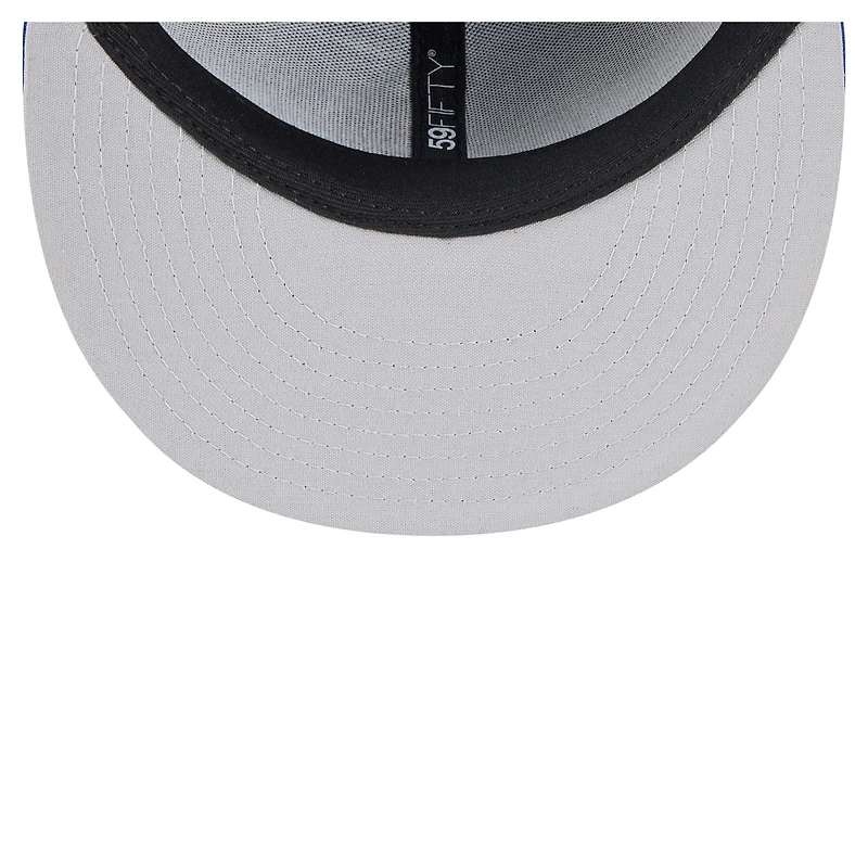 Men's New Era  Black/Blue Biloxi Shuckers Authentic Collection 59FIFTY Fitted Hat