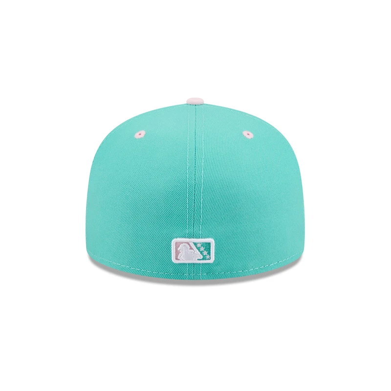 Men's New Era  Turquoise Biloxi Shuckers Theme Nights 59FIFTY Fitted Hat