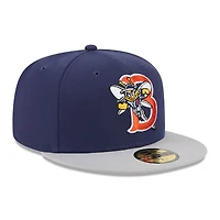 Men's New Era  Navy Binghamton Rumble Ponies Theme Nights 59FIFTY Fitted Hat