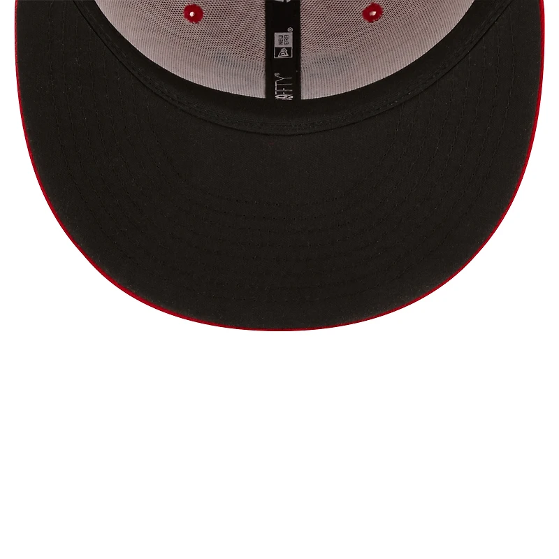 Men's New Era Red Binghamton Rumble Ponies Authentic Collection 59FIFTY Fitted Hat