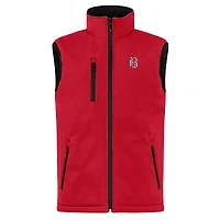Men's Cutter & Buck  Red Birmingham Barons Clique Equinox Insulated Softshell Vest