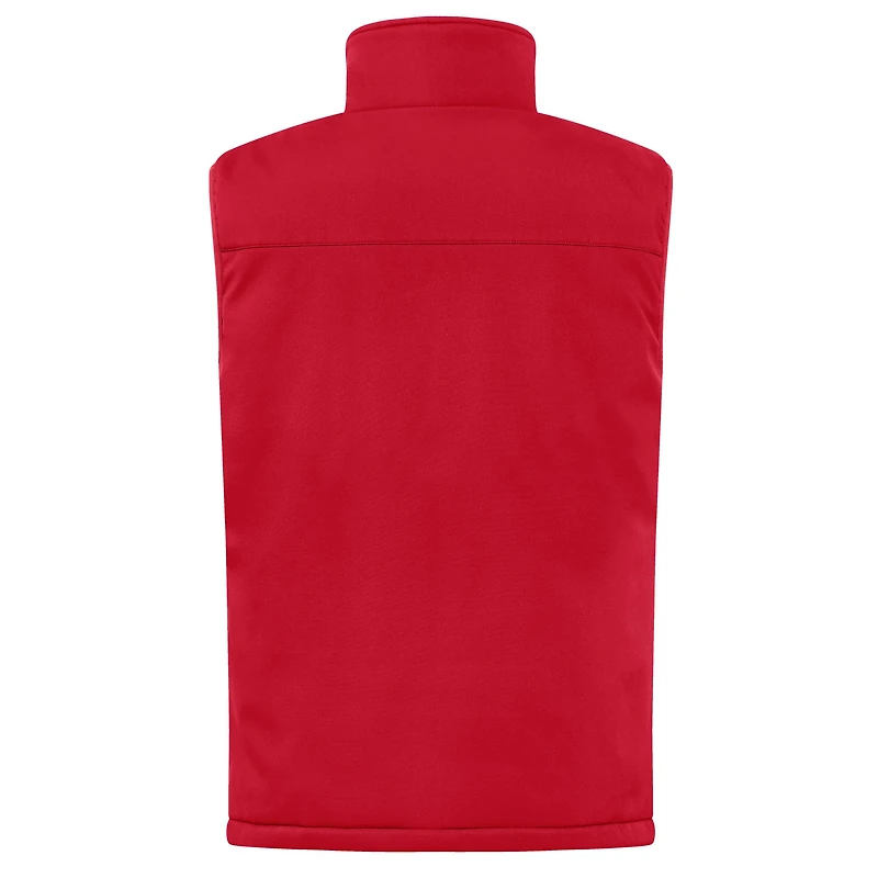 Men's Cutter & Buck  Red Birmingham Barons Clique Equinox Insulated Softshell Vest