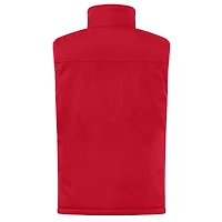 Men's Cutter & Buck  Red Birmingham Barons Clique Equinox Insulated Softshell Vest