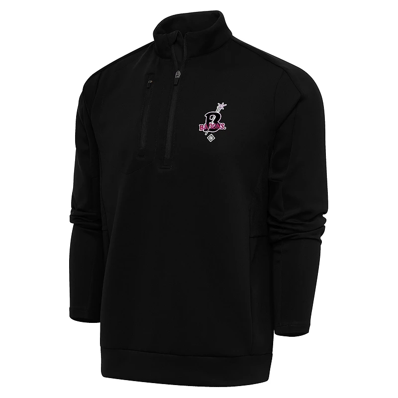 Pull-over zippé quart de tour pour homme, modèle Birmingham Black Barons Generation, Antigua
