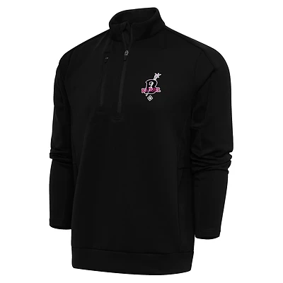 Pull-over zippé quart de tour pour homme, modèle Birmingham Black Barons Generation, Antigua