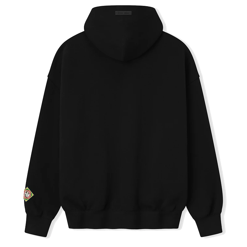Men's Black Yankees Fear of God x Negro Leagues Baseball Museum Fleece Pullover Hoodie