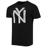 Men's Red Jacket Black New York Yankees Archive Collection Brass Tacks T-Shirt