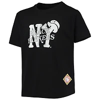 T-shirt noir avec logo New York Yankees Negro League pour jeune