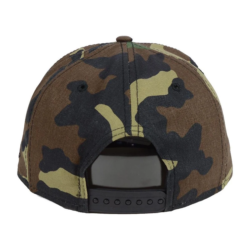 Casquette ajustable New Era Camo Custom 9FIFTY pour homme