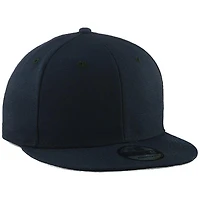 Casquette New Era Blank 9FIFTY Snapback réglable pour homme bleu marine