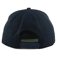 Casquette New Era Blank 9FIFTY Snapback réglable pour homme bleu marine