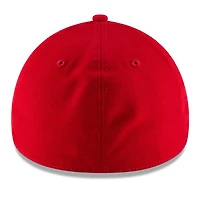 Casquette flexible 39THIRTY New Era rouge pour hommes