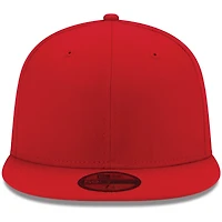 Casquette ajustée New Era 59FIFTY rouge vierge pour homme