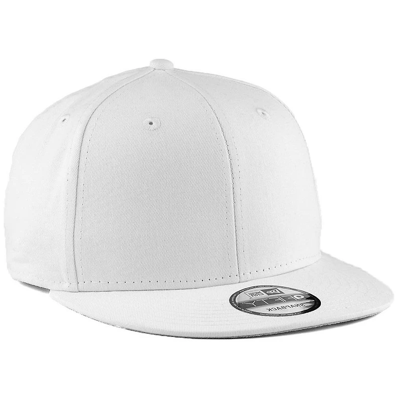 Men's New Era White Custom 9FIFTY Adjustable Hat