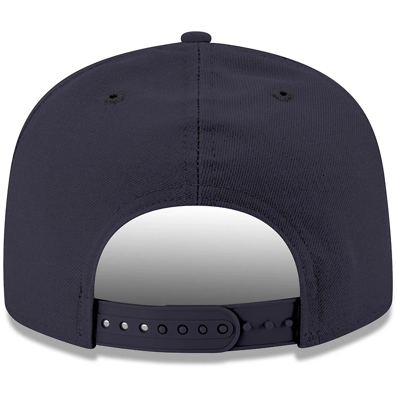 Youth New Era Navy Custom 9FIFTY Adjustable Hat