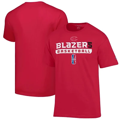 Unisex Champion  Red Blazer5 Gaming On-Court 2K League Authentic Practice T-Shirt