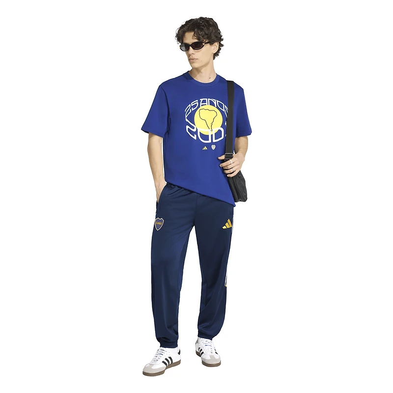Men's adidas Blue Boca Juniors Culturewear 25th Anniversary T-Shirt