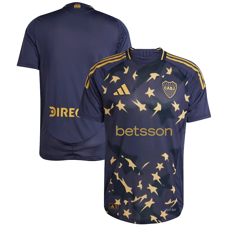 maillot adidas bleu marine Boca Juniors 2024/25 pour homme, troisième authentique