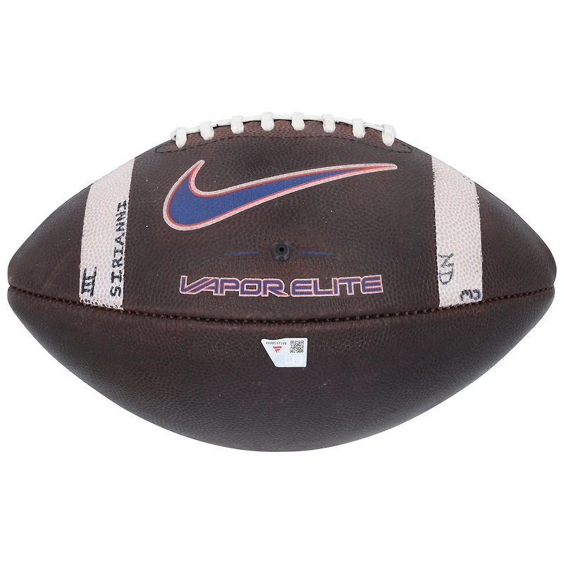  Boise State Broncos Game-Used Football vs. Appalachian State Mountaineers on September 27, 2025 