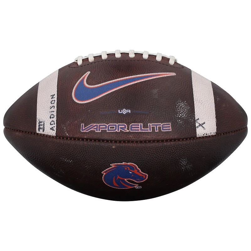 Boise State Broncos Game-Used Football vs. Nevada Wolfpack on October 24, 2025