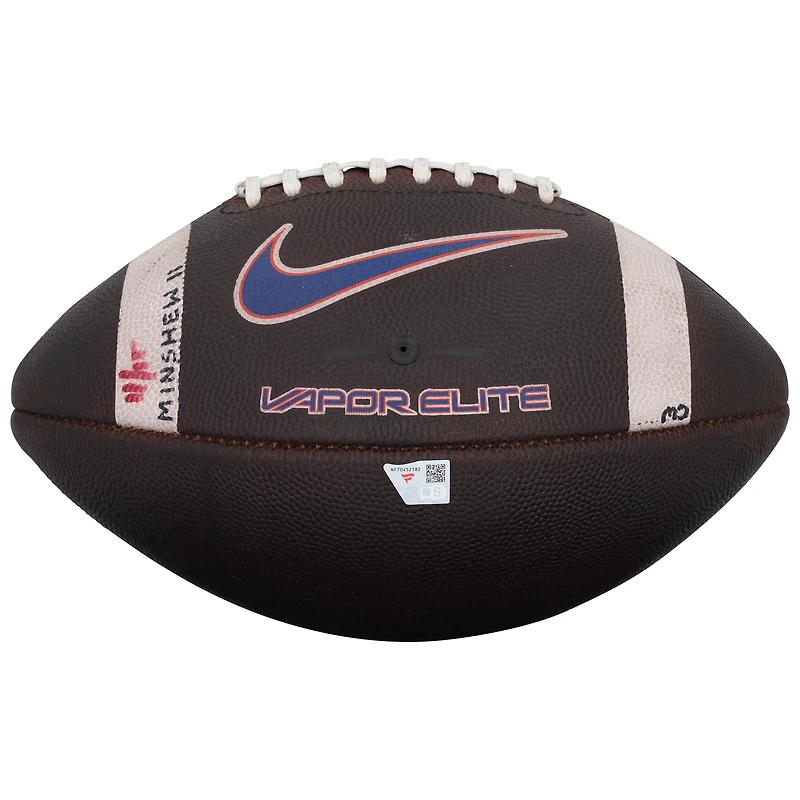 Boise State Broncos Game-Used Football vs. Utah State Aggies on November 28, 2025