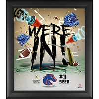 Boise State Broncos 2024-25 College Football Playoff Framed 15" x 17" We're In Collage