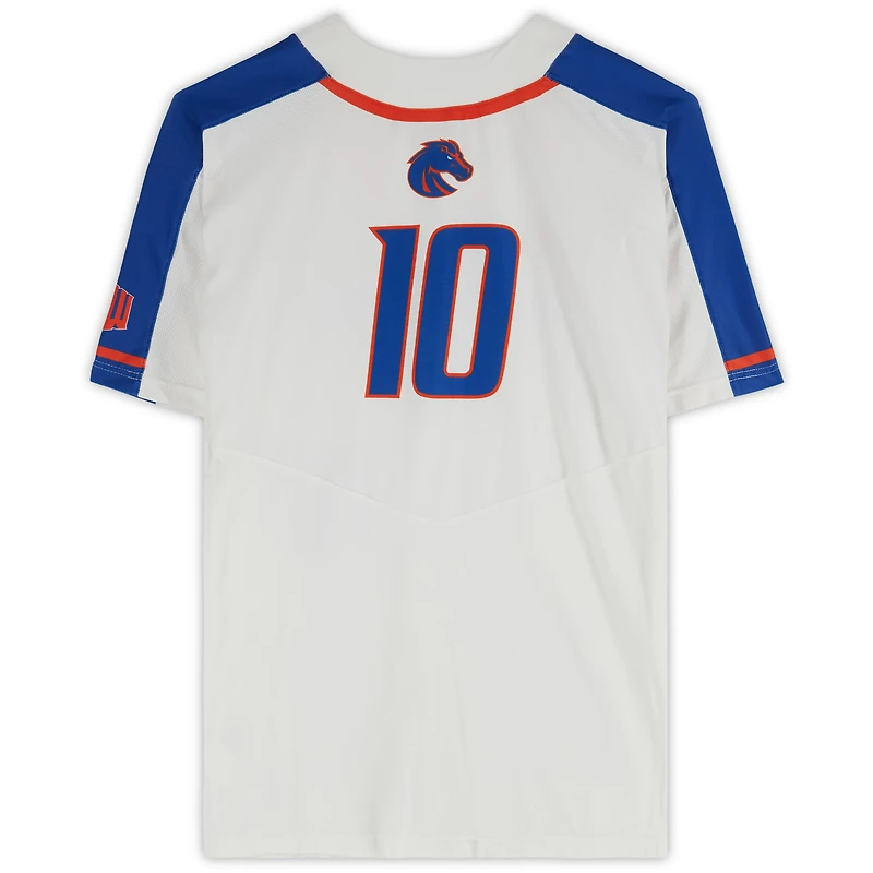 Boise State Broncos Team-Issued #10 Jersey from the Softball Program