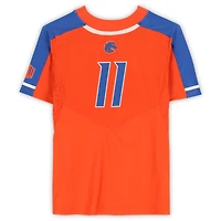 Boise State Broncos Team-Issued #11 Orange Jersey from the Softball Program - Size M