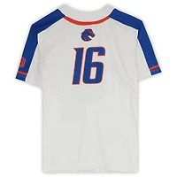 Boise State Broncos Team-Issued #16 White Jersey from the Softball Program - Size L