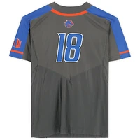 Boise State Broncos Team-Issued #18 Gray Jersey from the Softball Program - Size L