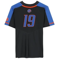 Boise State Broncos Team-Issued #19 Black Jersey from the Softball Program - Size L