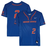 Maillot Royal #2 émis par l'équipe des Broncos de Boise State du programme de softball - Taille M
