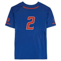 Boise State Broncos Team-Issued #2 Royal Jersey from the Softball Program - Size M