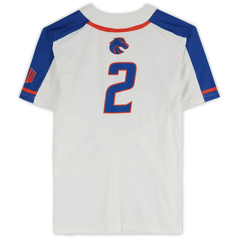 Boise State Broncos Team-Issued #2 Jersey from the Softball Program