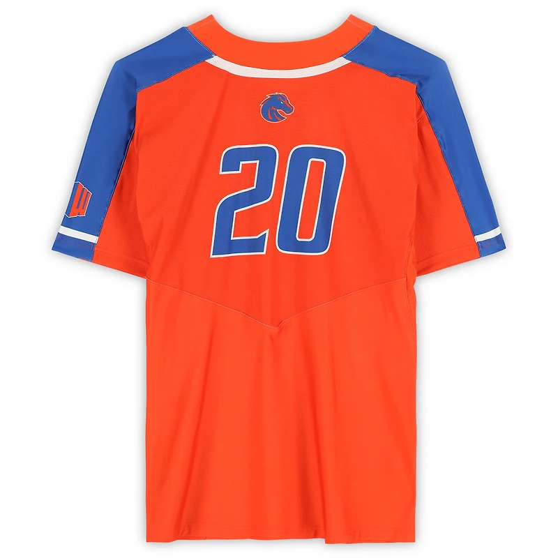 Boise State Broncos Team-Issued #20 Jersey from the Softball Program