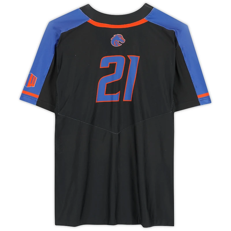 Boise State Broncos Team-Issued #21 Black Jersey from the Softball Program - Size XL