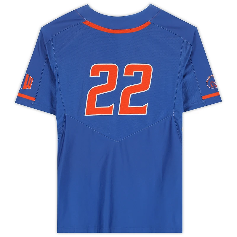Boise State Broncos Team-Issued #22 Royal Jersey from the Softball Program - Size M