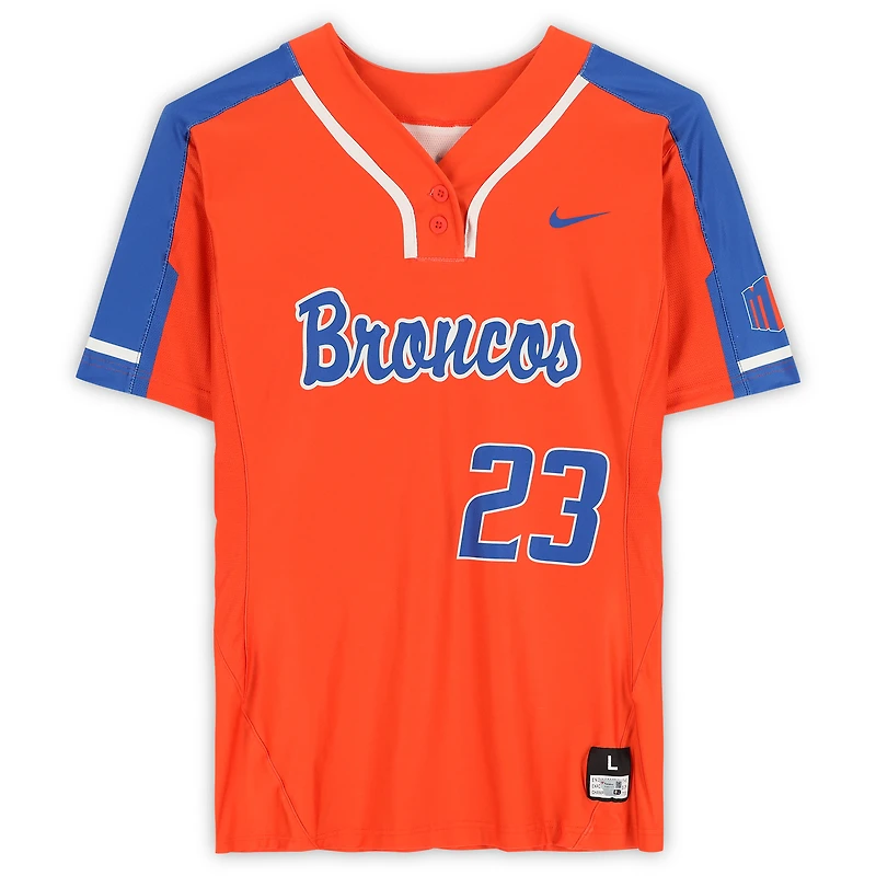 Boise State Broncos Team-Issued #23 Jersey from the Softball Program