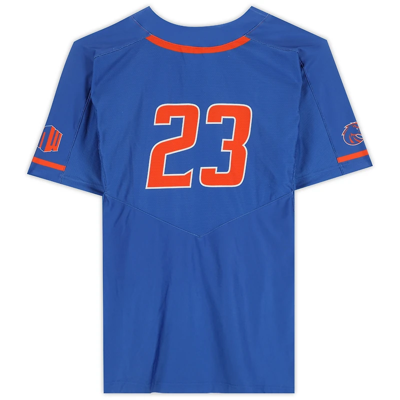 Boise State Broncos Team-Issued #23 Royal Jersey from the Softball Program - Size L