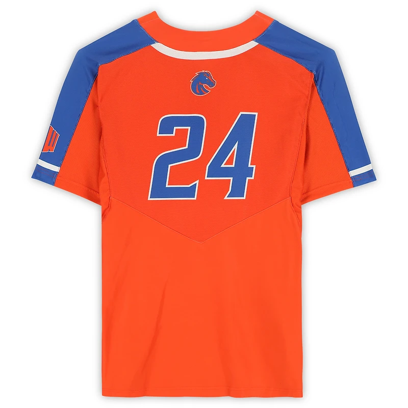 Boise State Broncos Team-Issued #24 Jersey from the Softball Program