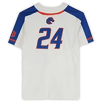 Boise State Broncos Team-Issued #24 White Jersey from the Softball Program - Size M