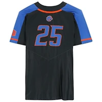 Maillot noir n°25 des Boise State Broncos émis par l'équipe du programme de softball