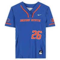 Boise State Broncos Team-Issued #26 Royal Jersey from the Softball Program - Size M